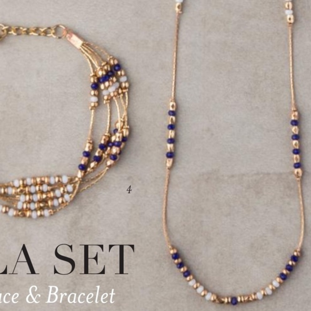 Trades of Hope Nyla Necklace and‎ Bracelet Set